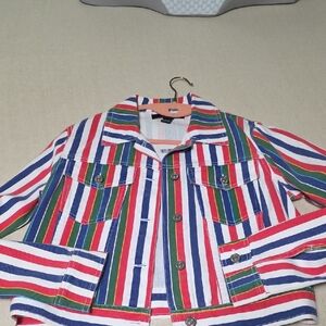 Colorful Striped Jacket
